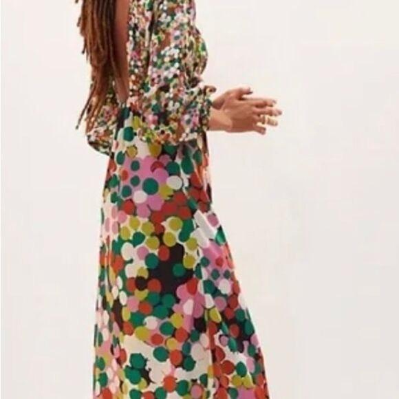 NWT Anthropologie Porridge Floral puff sleeve maxi dres size XSP 
By Porridge - Picture 4 of 13